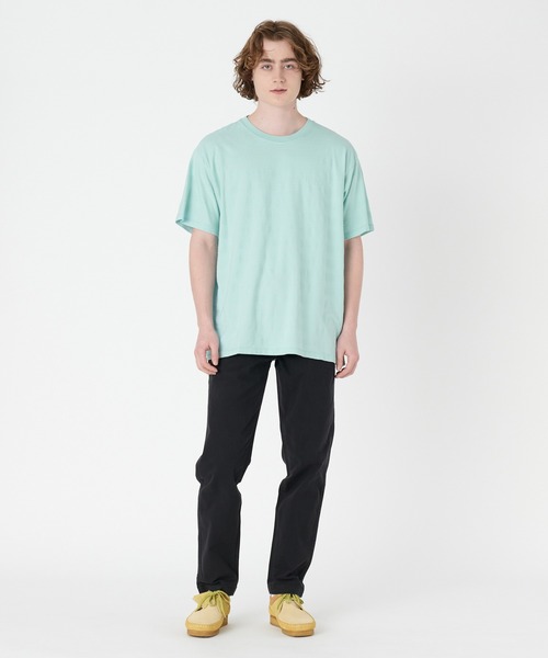 Levi's(リーバイス)の「Levi's/リーバイス RED TAB ビンテージ ジャガードTシャツ POPCORN JACQUARD PASTEL TURQUOISE(Tシャツ/カットソー・メンズ・ブルー・S/M/L/XL)」の4枚目の写真