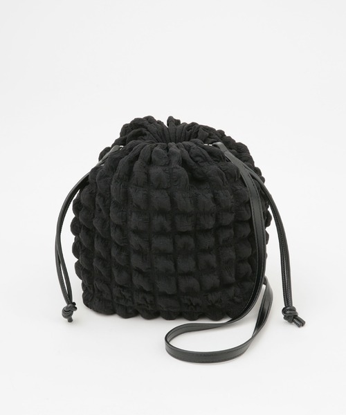 LB.04/ぽこぽこ巾着ショルダーバッグ