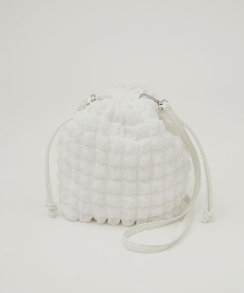 LB.04/ぽこぽこ巾着ショルダーバッグ