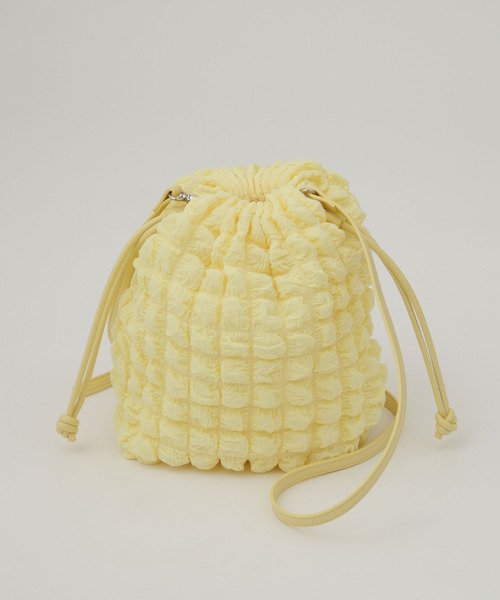 LB.04/ぽこぽこ巾着ショルダーバッグ