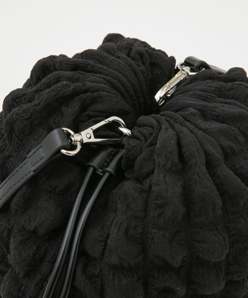 LB.04/ぽこぽこ巾着ショルダーバッグ