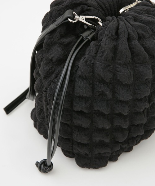 LB.04/ぽこぽこ巾着ショルダーバッグ