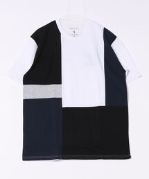 汗染みの目立ちにくいTシャツ ZEROSTAIN ゼロステイン 撥水性 UVカット プリントTシャツ 切り替えTシャツ