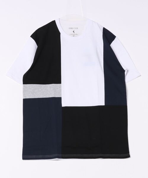 JEANS MATE(ジーンズメイト)の「汗染みの目立ちにくいTシャツ ZEROSTAIN ゼロステイン 撥水性 UVカット プリントTシャツ 切り替えTシャツ(Tシャツ/カットソー・メンズ・ネイビー/チャコールグレー/ブラック/ブルー/その他/その他1/その他2/その他3/その他4/その他5/ブラック系その他/ダークブルー/ブルー系その他/その他6/その他7/その他8/その他9/その他10/その他11/その他12/ブラック系3/ホワイト系4/ホワイト系6/ホワイト系3/ブルー系4/ホワイト系5/ブラック系5/ブルー系6・X-LARGE/SMALL/MEDIUM/LARGE)」の5枚目の写真