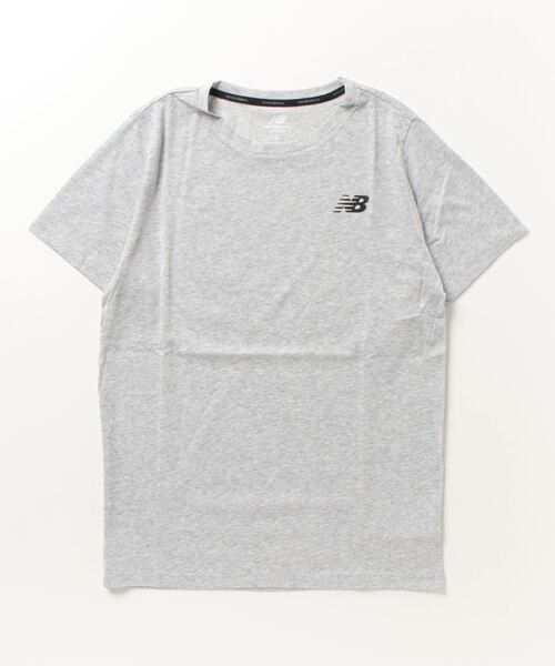 NEW BALANCE（ニューバランス）の「ニューバランス New Balance ヘザーテックショートスリーブTシャツ（Tシャツ/カットソー・メンズ・ダークグレー/ネイビー/グレー/ブラック・S/LL/3L/M/L）」の3枚目の写真