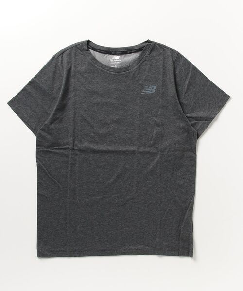 NEW BALANCE（ニューバランス）の「ニューバランス New Balance ヘザーテックショートスリーブTシャツ（Tシャツ/カットソー・メンズ・ダークグレー/ネイビー/グレー/ブラック・S/LL/3L/M/L）」の4枚目の写真