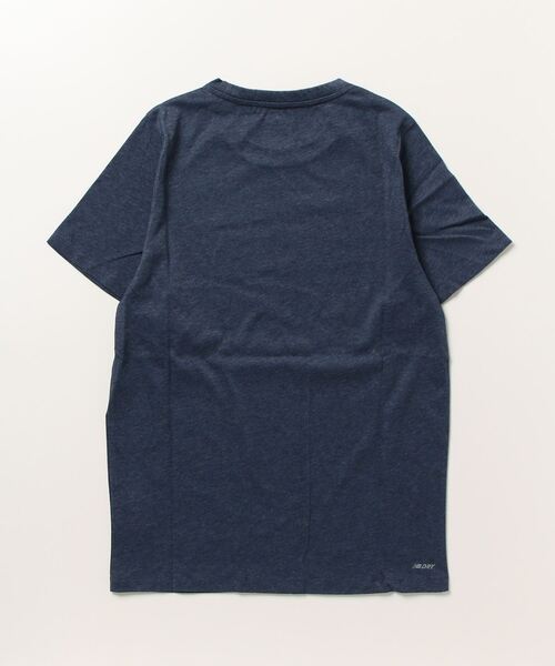 NEW BALANCE（ニューバランス）の「ニューバランス New Balance ヘザーテックショートスリーブTシャツ（Tシャツ/カットソー・メンズ・ダークグレー/ネイビー/グレー/ブラック・S/LL/3L/M/L）」の8枚目の写真