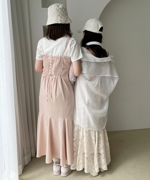 one after another NICE CLAUP(ワンアフターアナザーナイスクラップ)の「JOLIE ワンポイントロゴ刺繍T(Tシャツ/カットソー・レディース・オートミール/ホワイト系その他/レッド/オフホワイト・FREE)」の19枚目の写真