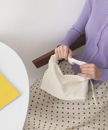 Mimma/Mimaa（ミマ）の「【emaan】シャーリング ハンドル バッグ（ハンドバッグ）」