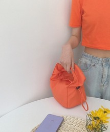 Mimma/Mimaa（ミマ）の「【emaan】シャーリング ハンドル バッグ（ハンドバッグ）」