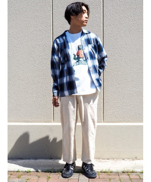 BACK NUMBER(バックナンバー)の「【BACK NUMBER】サラサラ綿麻ベイカーパンツ(その他パンツ・メンズ・オフホワイト/オリーブ・S/M/L/XL)」の17枚目の写真