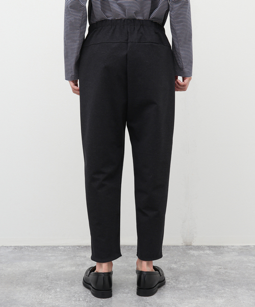 STILL BY HAND(スティルバイハンド)の「【STILL BY HAND / スティルバイハンド】ポンチイージーパンツ CS02231(スラックス・メンズ・チャコールグレー/ブラック・44/46)」の12枚目の写真