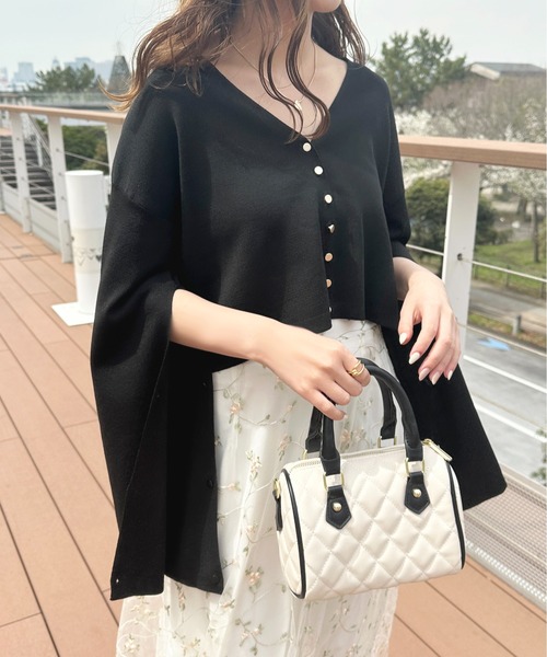 apres jour(アプレジュール)の「【apres jour×ARIAZ】キルティング2WAYミニボストン(ボストンバッグ・レディース・オフホワイト/ブラック・FREE)」の13枚目の写真