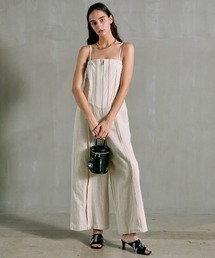コンビネーションベアトップロンパース / Combination Bare Top Rompers