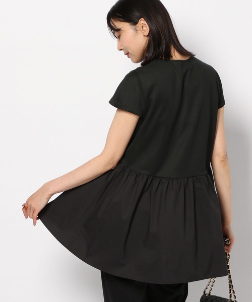 ペプラムドッキングプルオーバー