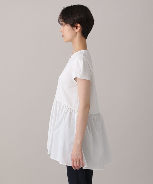 ペプラムドッキングプルオーバー