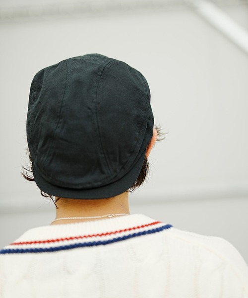 THRASHER（スラッシャー）の「THRASHER/スラッシャー ハンチング ロゴ刺繍 23TH-Z01（ハンチング/ベレー帽・メンズ・ブラック/グレー・FREE）」の4枚目の写真