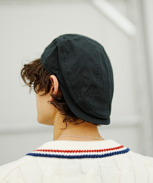 THRASHER（スラッシャー）の「THRASHER/スラッシャー ハンチング ロゴ刺繍 23TH-Z01（ハンチング/ベレー帽・メンズ・ブラック/グレー・FREE）」の5枚目の写真