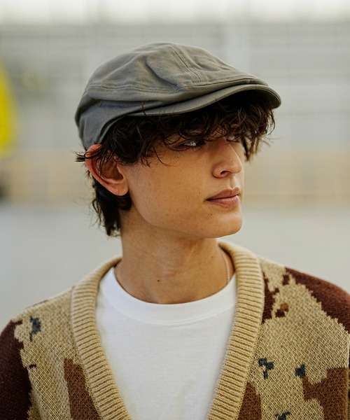 THRASHER（スラッシャー）の「THRASHER/スラッシャー ハンチング ロゴ刺繍 23TH-Z01（ハンチング/ベレー帽・メンズ・ブラック/グレー・FREE）」の15枚目の写真