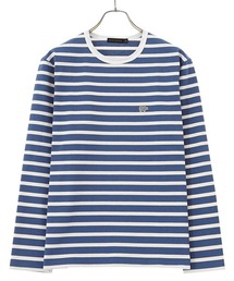 Scye | Scye / サイ ベーシックス：Striped Cotton Jersey T-Shirts(L.S)：5222-21723[DEA](Tシャツ/カットソー)