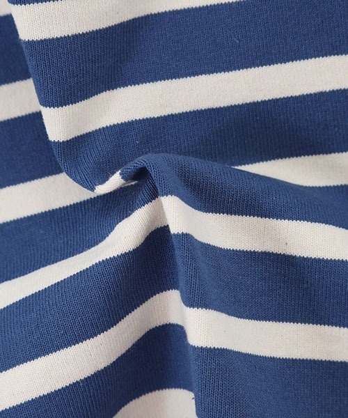Scye（サイ）の「Scye / サイ ベーシックス：Striped Cotton Jersey T-Shirts(L.S)：5222-21723[DEA]（Tシャツ/カットソー・レディース・ブラック/ブルー系その他・40）」の13枚目の写真