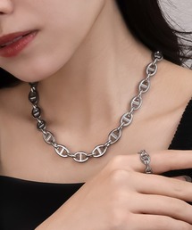 blackdia ocean（ブラックダイヤオーシャン）の「blackdia ocean アンカーチェーンネックレス（ネックレス）」
