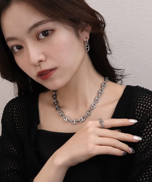 blackdia ocean(ブラックダイヤオーシャン)の「blackdia ocean アンカーチェーンネックレス(ネックレス・レディース・ゴールド/シルバー/ゴールド系その他/シルバー系その他・FREE)」の15枚目の写真