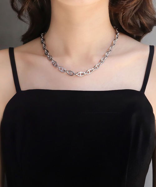 blackdia ocean(ブラックダイヤオーシャン)の「blackdia ocean アンカーチェーンネックレス(ネックレス・レディース・ゴールド/シルバー/ゴールド系その他/シルバー系その他・FREE)」の17枚目の写真