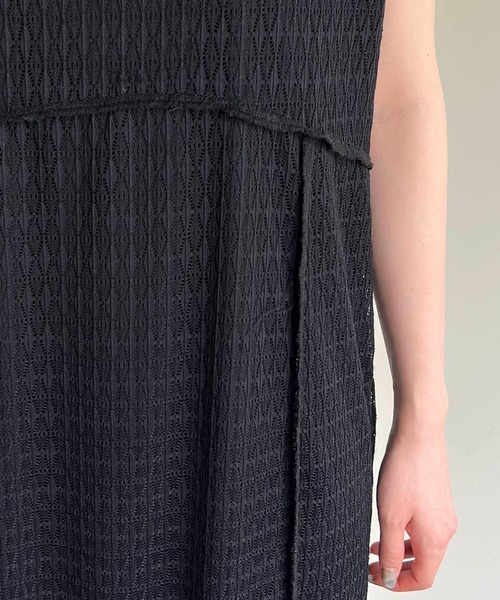 AGAWD（アガウド）の「〈AgAwd/アガウド〉メッシュブロッキングワンピース（ワンピース・レディース・ブラック/ベージュ・FREE）」の22枚目の写真