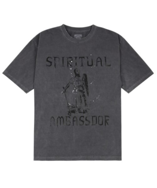 SOMEIT(サミット)の「SOMEIT/サミット/S.A.S VINTAGE TEE(Tシャツ/カットソー・メンズ・ホワイト/チャコール・L/M/XL)」の2枚目の写真