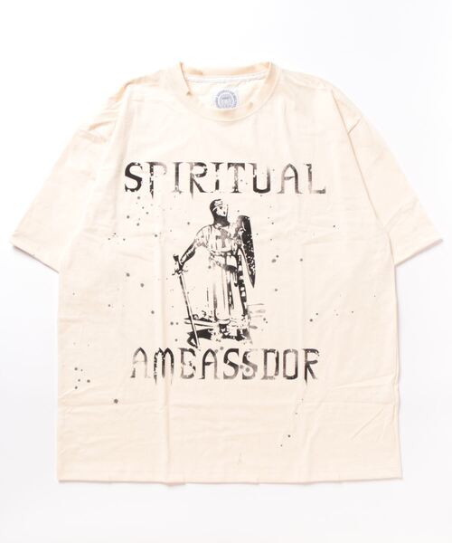 SOMEIT(サミット)の「SOMEIT/サミット/S.A.S VINTAGE TEE(Tシャツ/カットソー・メンズ・ホワイト/チャコール・L/M/XL)」の5枚目の写真