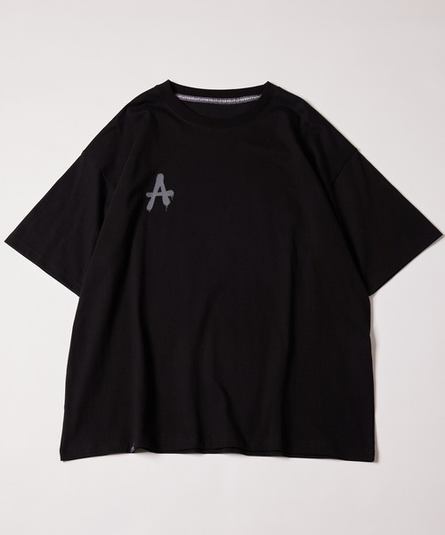 未使用に近い☺︎AMERI EMBOSS LOGO TEE ブラック AIVER A ブラックS/SビッグTEE（Tシャツ/カットソー）｜AIVER
