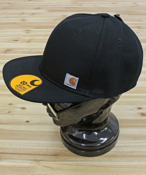 Carhartt（カーハート）の「ASHLAND CAP アッシュランド 6パネルキャップ（キャップ・メンズ・ブラック/ブラウン・ONE）」の4枚目の写真