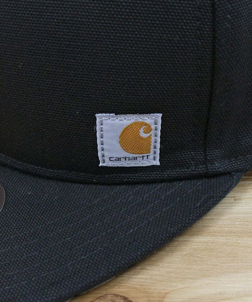 Carhartt（カーハート）の「ASHLAND CAP アッシュランド 6パネルキャップ（キャップ・メンズ・ブラック/ブラウン・ONE）」の7枚目の写真