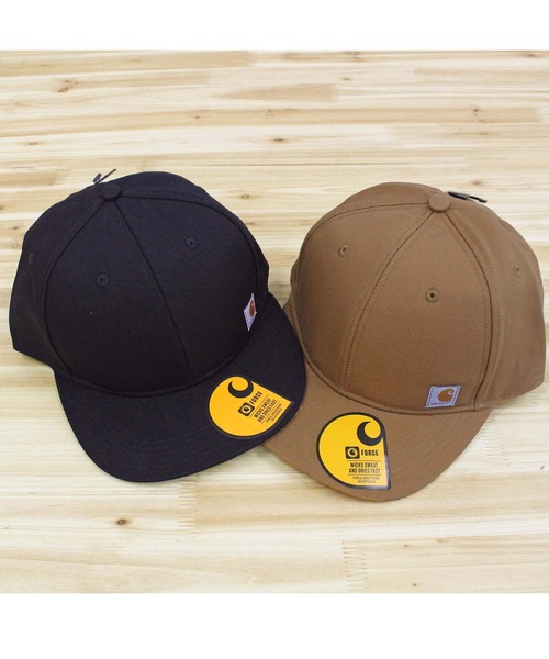 Carhartt（カーハート）の「ASHLAND CAP アッシュランド 6パネルキャップ（キャップ・メンズ・ブラック/ブラウン・ONE）」の12枚目の写真