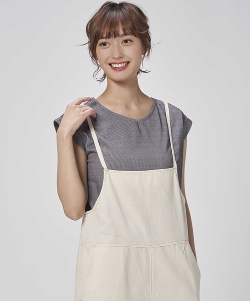 Lee(リー)の「【Lee】セットサロペット(サロペット/オーバーオール・レディース・キナリ・L/M)」の16枚目の写真
