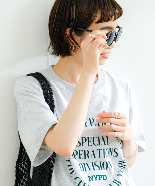 URBAN RESEARCH（アーバンリサーチ）の「ラウンドフレームサングラス（サングラス・レディース・ブラック/ブラウン・-）」の3枚目の写真