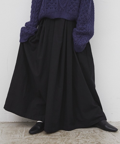 Libra Cue（リブラ キュー）の「フレアスカート（スカート・レディース・ホワイト・FREE）」の4枚目の写真