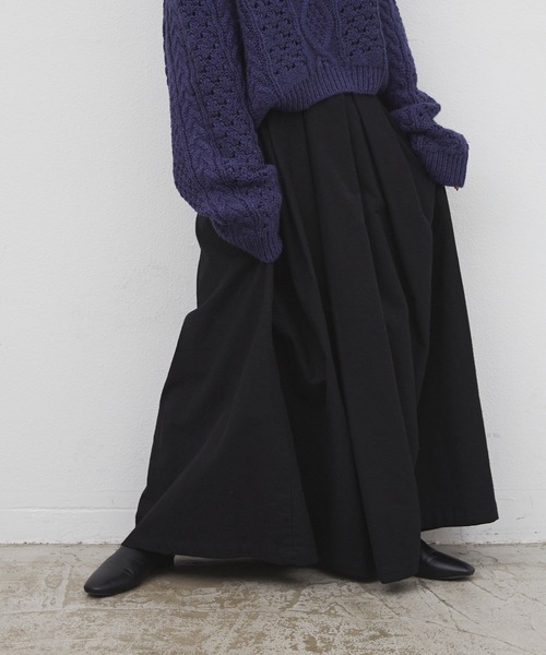 Libra Cue（リブラ キュー）の「フレアスカート（スカート・レディース・ホワイト・FREE）」の5枚目の写真