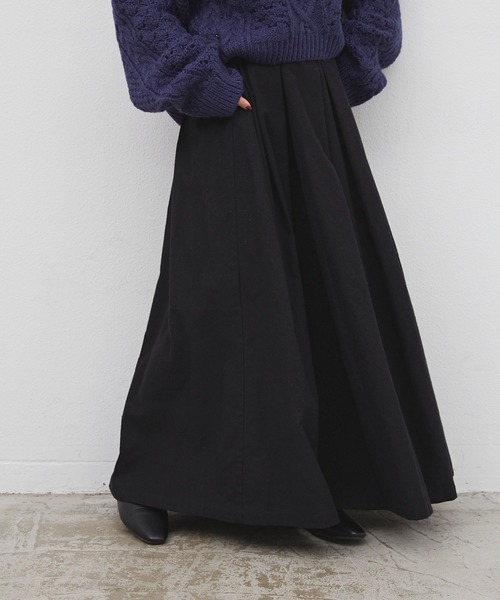 Libra Cue（リブラ キュー）の「フレアスカート（スカート・レディース・ホワイト・FREE）」の3枚目の写真