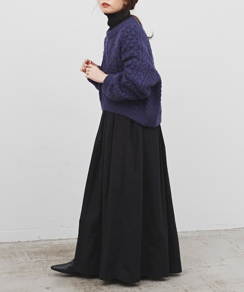 Libra Cue（リブラ キュー）の「フレアスカート（スカート・レディース・ホワイト・FREE）」の6枚目の写真