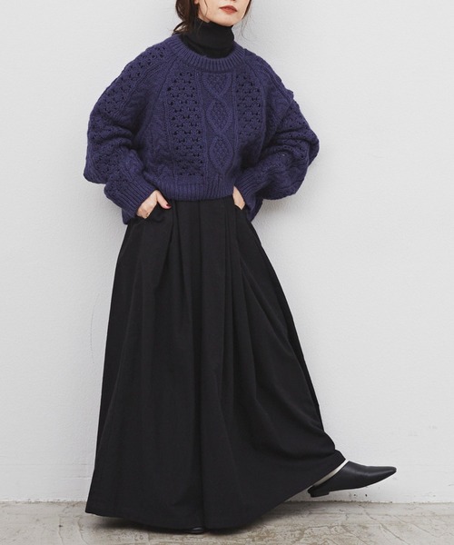 Libra Cue（リブラ キュー）の「フレアスカート（スカート・レディース・ホワイト・FREE）」の8枚目の写真