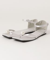 Bloom Closet（ブルームクローゼット）の「ポイントパールトングサンダル（サンダル）」