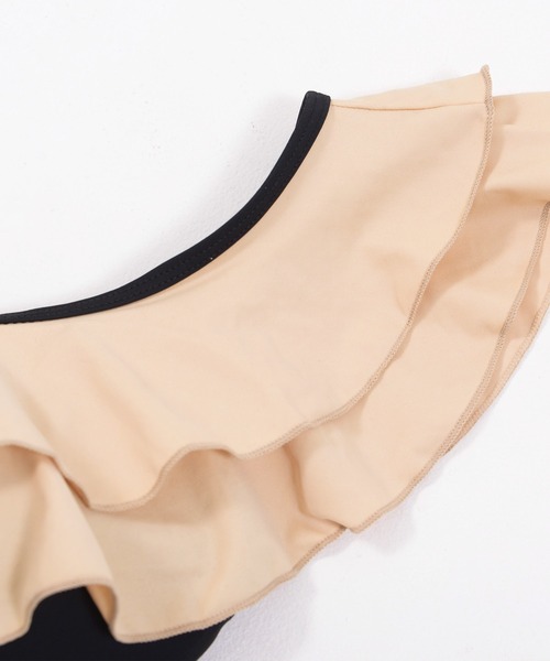 Dita Muaj.（ディータムアージュ）の「ワンショルダーオープンバックフリル 水着（水着・レディース・ブラック・M/L/XL）」の14枚目の写真