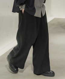 CASPER JOHN | Wide knit pants/ワイドニットパンツ(その他パンツ)