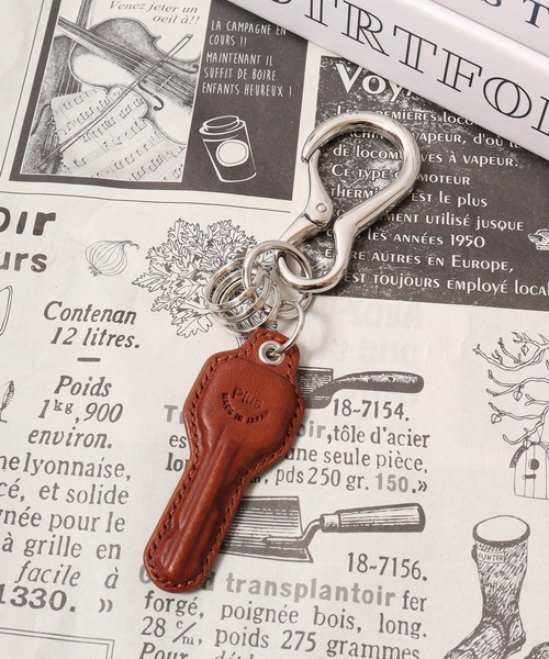 【セール】プラスレザー カラビナ キーホルダー（キーケース/キーアクセサリー）｜FUNALIVE（ファンアライブ）