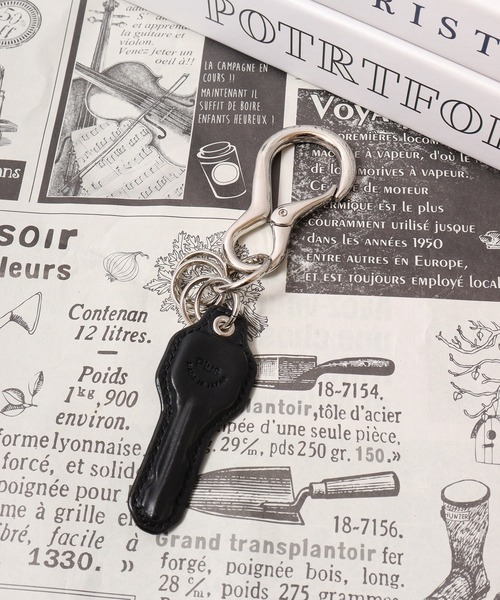 【セール】プラスレザー カラビナ キーホルダー（キーケース/キーアクセサリー）｜FUNALIVE（ファンアライブ）