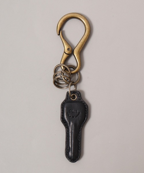 【セール】プラスレザー カラビナ キーホルダー（キーケース/キーアクセサリー）｜FUNALIVE（ファンアライブ）