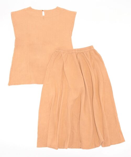 and it_(アンドイット)の「コットンリネンナチュラルセットアップ(セットアップ・レディース・ダークネイビー/キャメル/ナチュラル・L/M)」の11枚目の写真