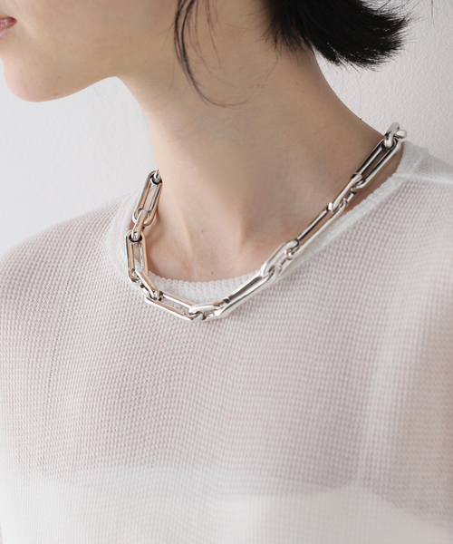 plage(プラージュ)の「【CXC/シーエックスシー】CHAIN チョーカー(チョーカー・レディース・シルバー・FREE)」の11枚目の写真